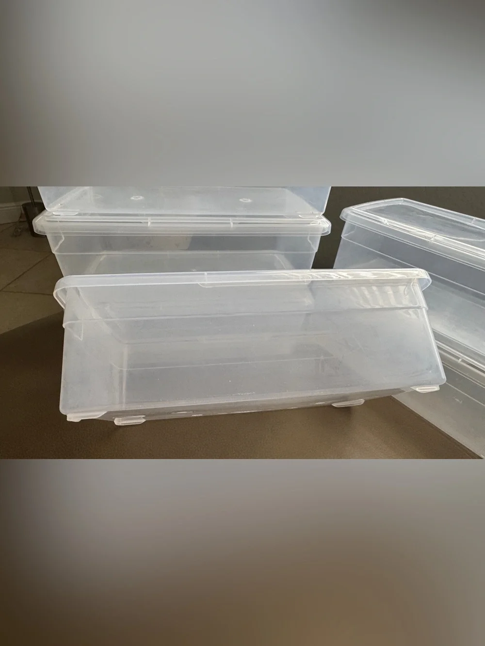 The Container Store set clear